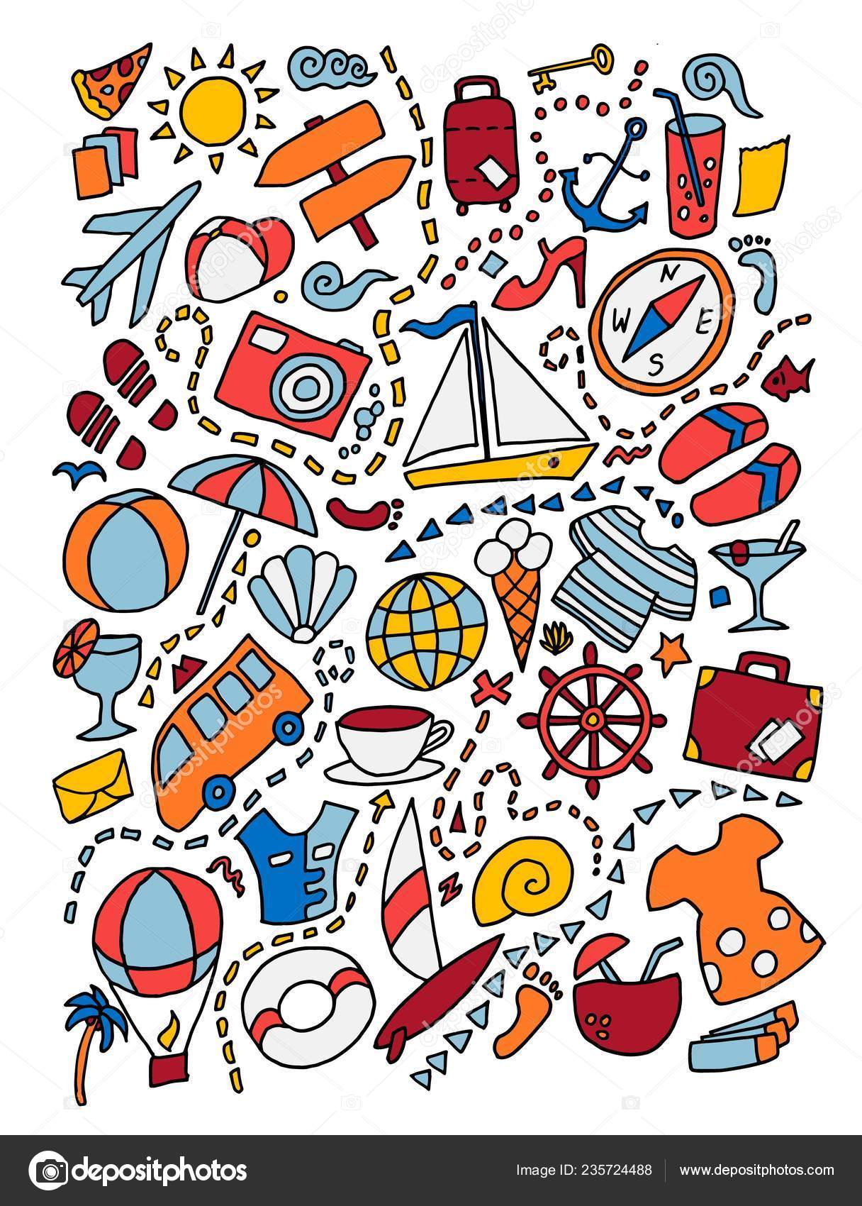 50 素晴らしい旅行 イラスト かわいい 美しい花の画像