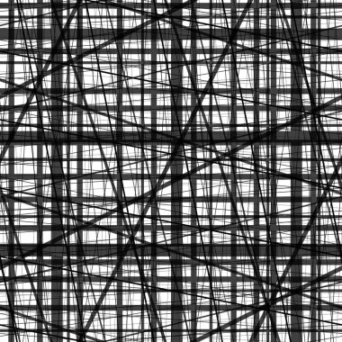 İmitasyon keten doku seamless modeli yatay dikey ve angeled şeritler