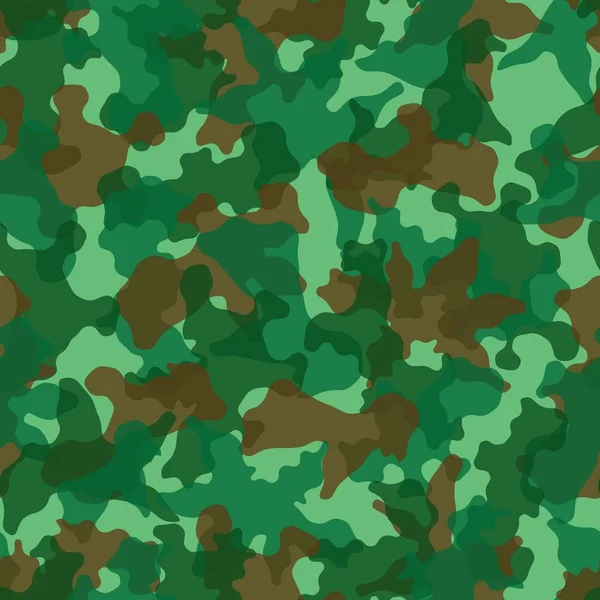 Fond motif camouflage. Style vestimentaire classique camouflage imprimé répétition — Image vectorielle