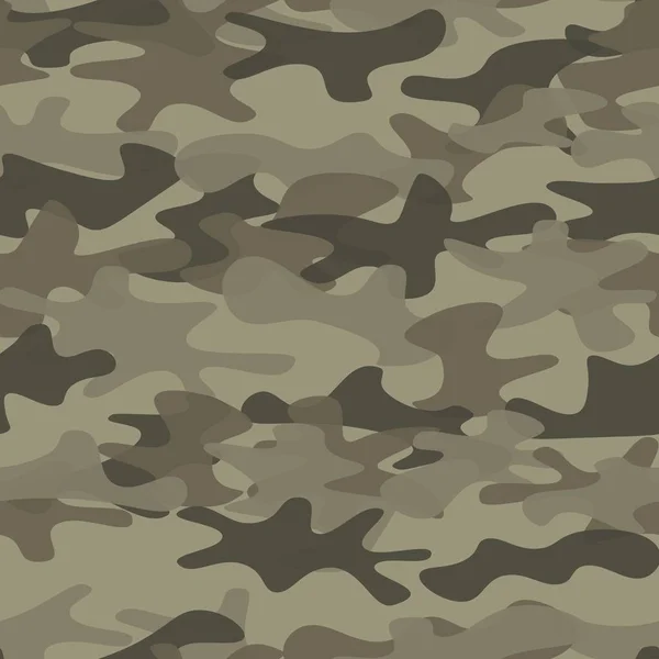 Camuflagem sem costura padrão fundo mascaramento camuflagem repetição imprimir — Vetor de Stock