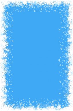 Mutlu Noeller, beyaz kar taneleri kış arkaplanlı mutlu yeni yıl sınırı..