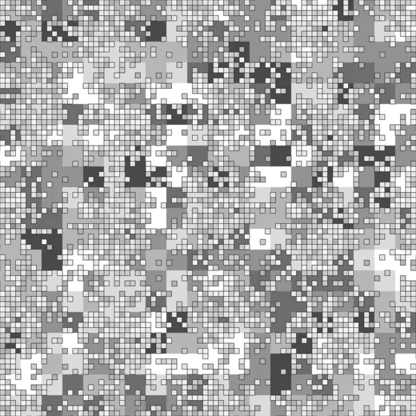 デジタル迷彩シームレスパターン軍事幾何学的な迷彩背景 — ストックベクタ