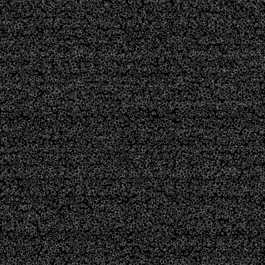 Rastgele kabarcıklarla kusursuz desen. Beyaz arkaplanda siyah daireler