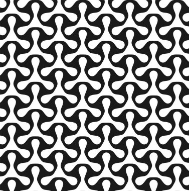 Vektör soyut vintage geometrik duvar kağıdı deseni dikişsiz arkaplan