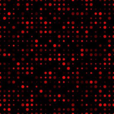 Kusursuz desenli renkli kaotik daireler. Soyut modern sonsuz arkaplan