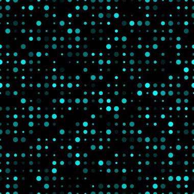 Kusursuz desenli renkli kaotik daireler. Soyut modern sonsuz arkaplan