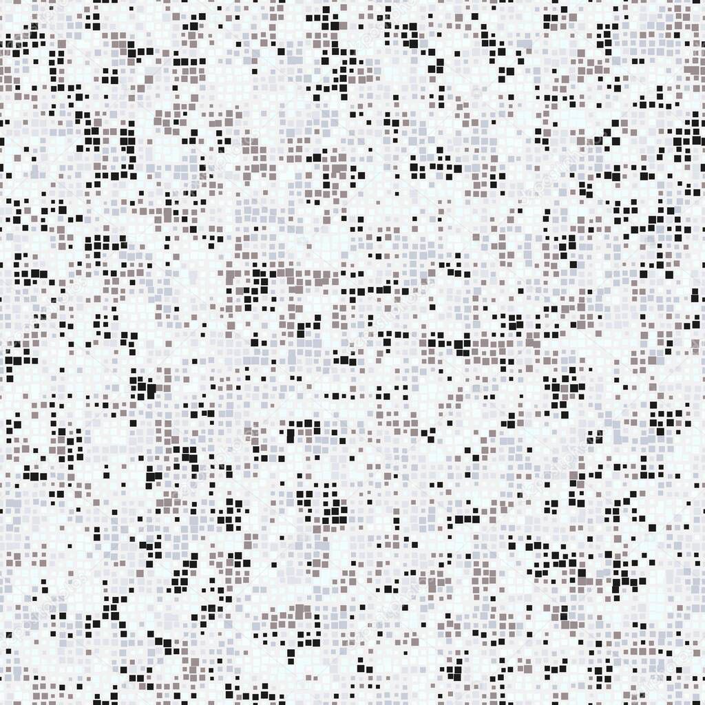 Vector background of grey dust digital hex camoflage pattern
