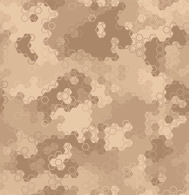 Askeri kamuflaj deseni kusursuz. Soyut modern kamuflaj süsü