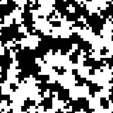 Siyah ve beyaz şekilli vektör soyut geometrik kusursuz desen