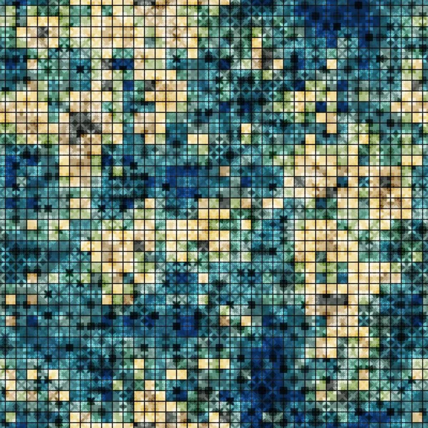 Vojenský maskovací vzor. Městský digitální styl pixelů. — Stockový vektor
