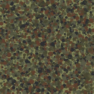 Kamuflaj şablonu. Klasik giyim tarzı kamuflaj tekrarlama baskısı