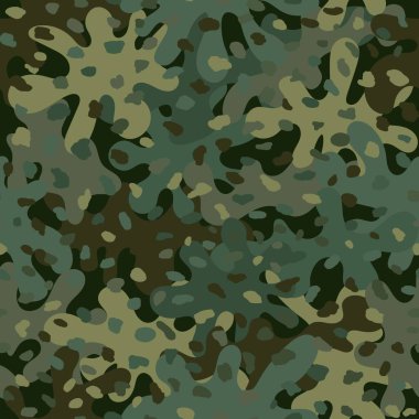 Askeri kamuflaj deseni kusursuz. Ordu ve av dokusu