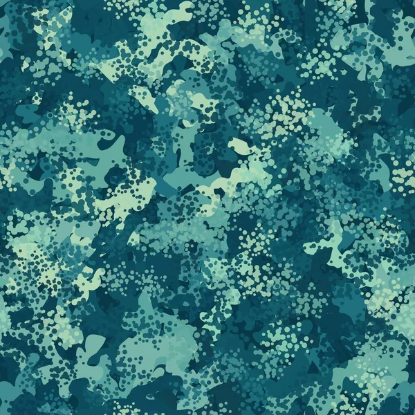Kamouflage mönster bakgrund. Modern klädsel stil maskerande camo upprepa tryck — Stock vektor