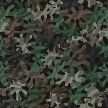 Kamuflaj desensiz arka plan maskeleme kamuflaj tekrarlama baskısı