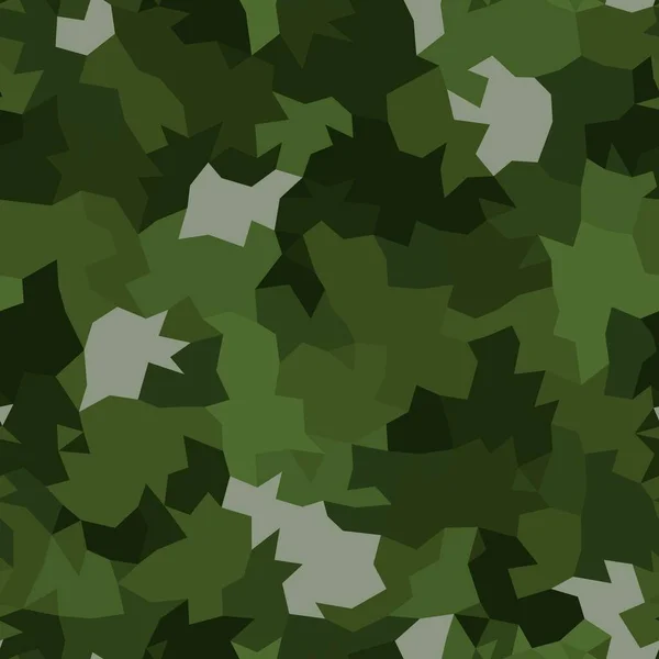 Modèle abstrait vectoriel sans couture camouflage motif de style pixel textile — Image vectorielle