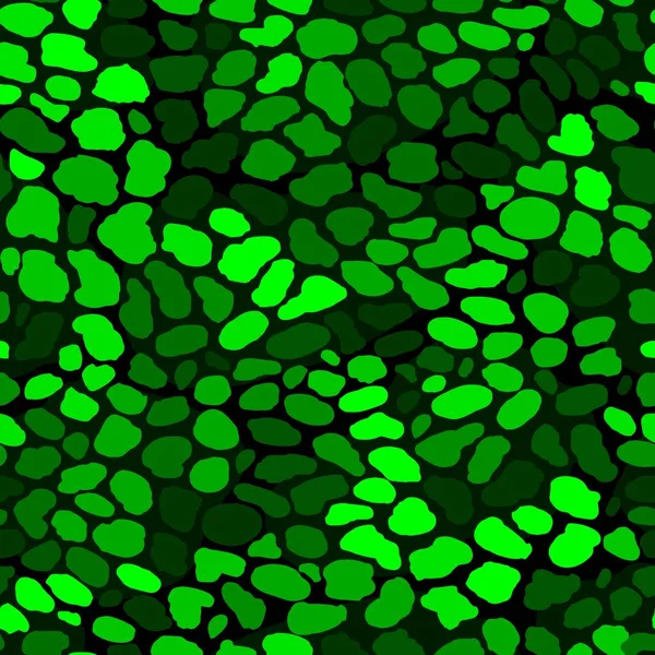 Abstrakt modern oändlig bakgrund i glödande gröna färger — Stock vektor