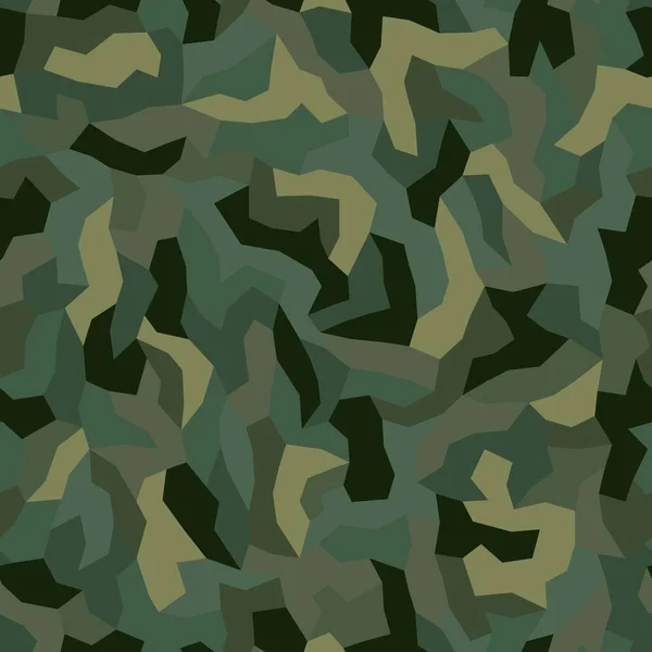 Patrón sin costura abstracto vectorial camuflaje patrón de estilo píxel textil — Archivo Imágenes Vectoriales