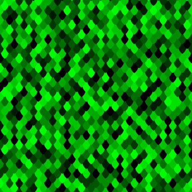 Soyut ölçek kalıbı. Renkli squama dokusu. Parlak zümrüt pürüzsüz desen