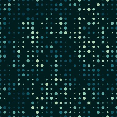 Kusursuz desenli renkli kaotik daireler. Soyut modern sonsuz arkaplan