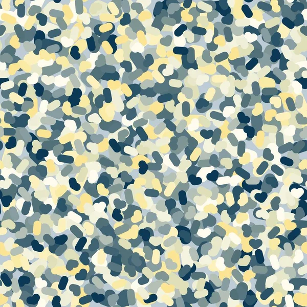 Flecktarn camouflage seamless pattern background. Vector illustration. — Stock Vector