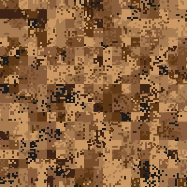 Texture camouflage militaire motif sans couture. Illustration vectorielle abstraite armée — Image vectorielle