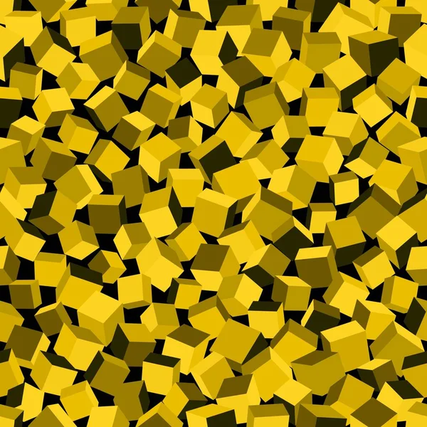 Imagen abstracta de fondo de cubos rojos. Ilustración de vector de patrón sin costura — Archivo Imágenes Vectoriales