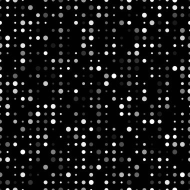 Kusursuz desenli tek renkli kaotik daireler. Soyut modern sonsuz arkaplan