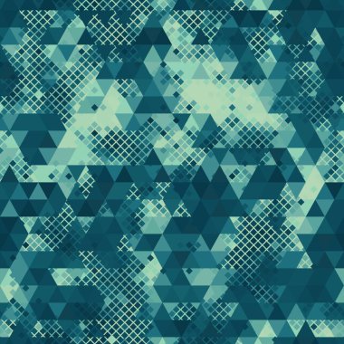 Vektör trend düşük polimersiz model. Çokgen arkaplanı kamufle et