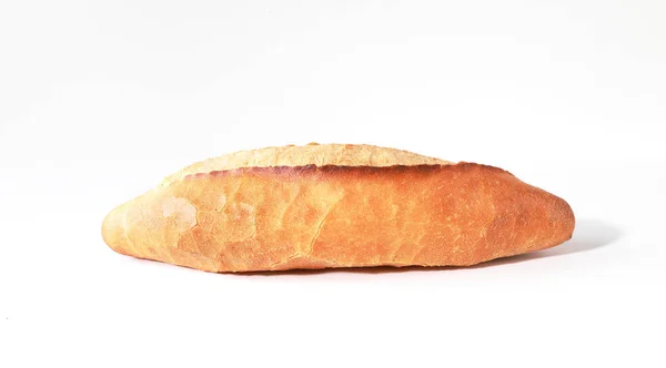 分離されたパン白背景 — ストック写真
