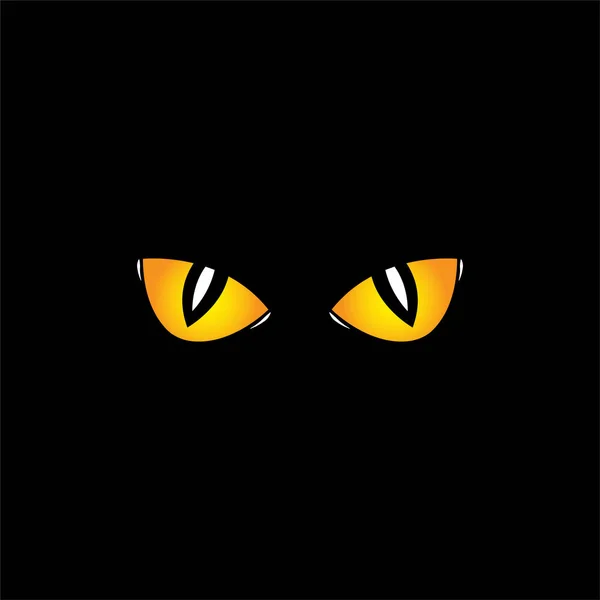 Кішка Очі Значок Векторні Ілюстрації — стоковий вектор