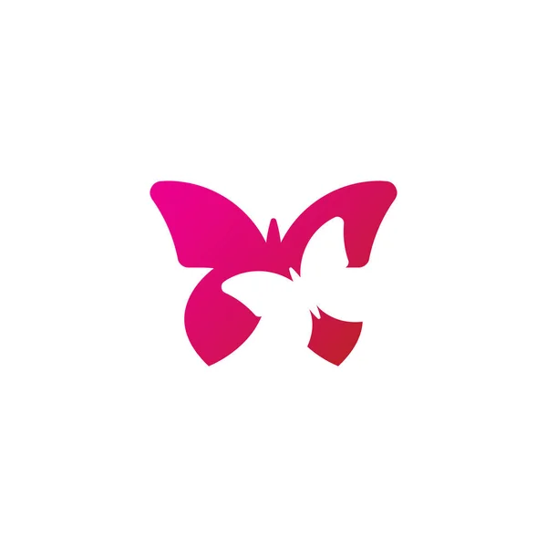 Pillangó Aranyos Ikon Vektoros — Stock Vector