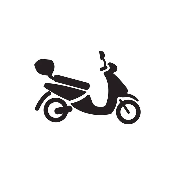 Motocicletas Iconos Vector Diseño — Vector de stock