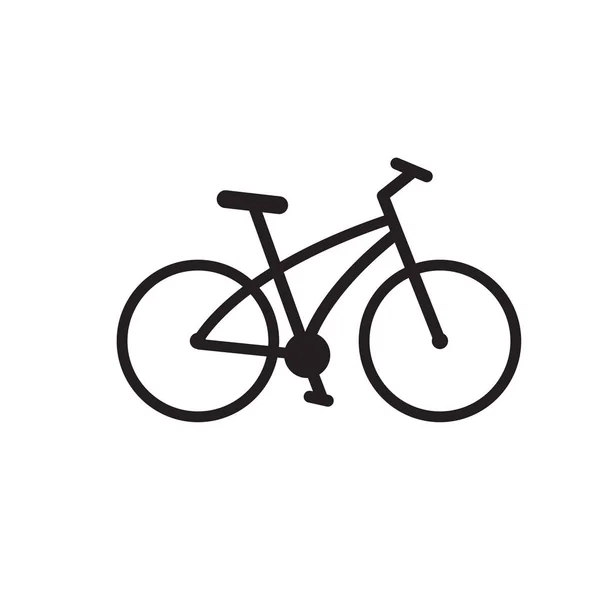 Bicicleta Icono Vector Diseño — Archivo Imágenes Vectoriales