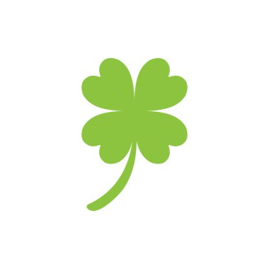 Yeşil yonca simge tasarlamak