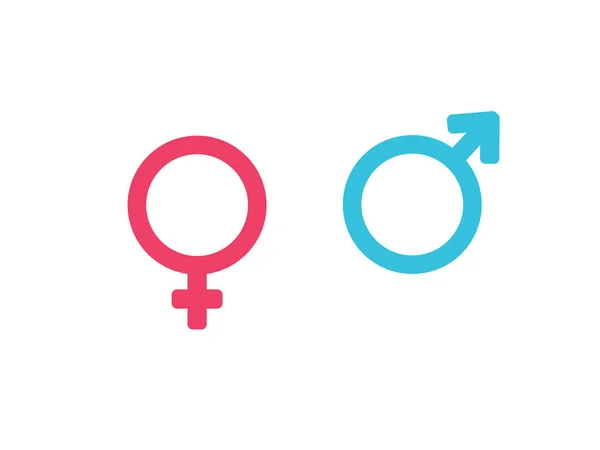 Gender Symbol Vektor — Stockvektor