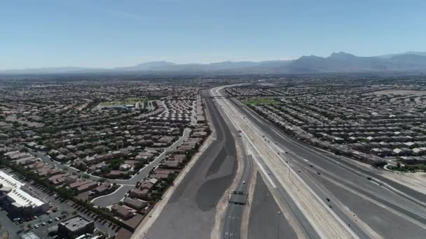 Aerial Interstate — Stockvideo