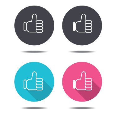 simge siyah pembe ve mavi gibi vektör tasarımı 