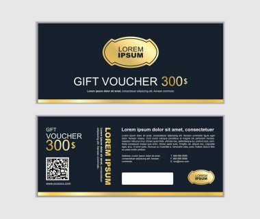 hediye çeki vektör tasarım şablonu K ayarla