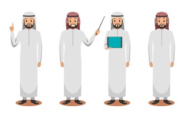 Arap iş karakter tasarımı 4