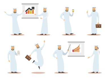 işadamı karakter pozlar yok 5 ayarla