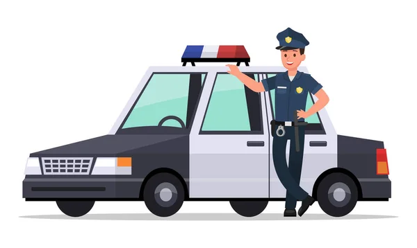 Αστυνομικός Χαρακτήρας Διανυσματικός Σχεδιασμός No5 — Διανυσματικό Αρχείο