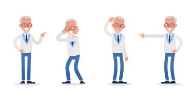 İş adamları 6 numaralı karakter tasarımı