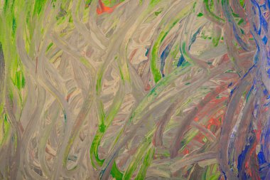 soyut resim elleri parmakları tarafından yazıldı. doku sanat arka plan.