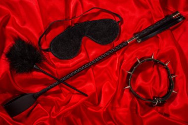 Esaret, garip yetişkin seksi oyunlar, ilginçlik ve Bdsm yaşam tarzı kavramı.