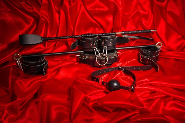 Esaret, garip yetişkin seksi oyunlar, ilginçlik ve Bdsm yaşam tarzı kavramı.