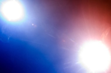 Soyut doğal Far siyah arka planda çift yıldız