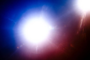 Soyut doğal Far siyah arka planda çift yıldız