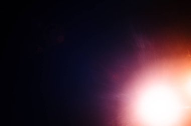 Soyut doğal Far siyah arka planda çift yıldız