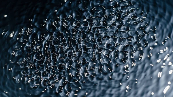 The texture of water under the influence of vibration in 432 hertz