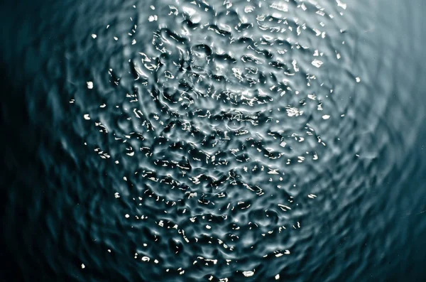 La texture de l'eau sous l'influence des vibrations en 432 hertz — Photo